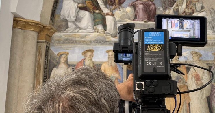 Raffaello élete és munkássága. A Művészet templomai filmsorozat a festő karrierjét mutatja be