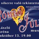Rómeó és Júlia musical 2023. Papp László Budapest Sportaréna, Online jegyvásárlás