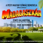 Madagaszkár színházi előadások 2023. Online jegyvásárlás