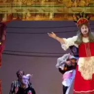 Szibériai csárdás komédia előadás a veresegyházi Mézesvölgyi Szabadtéri Színpadon