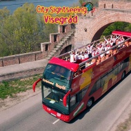 Városnéző emeletes busz Visegrád 2024