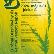 Európai Dísznövény és Kertművészeti Napok 2024. Nemzetközi kiállítás, vásár és konferencia