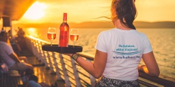 Balatonföldvári sétahajózás 2022. Hajókirándulás a naplementébe