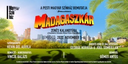 Madagaszkár színházi előadások 2022 / 2023 Online jegyvásárlás