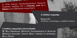 Bakonyi Természettudományi Múzeum kiállítások Zirc 2022
