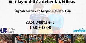 Playmobil kiállítás 2024. Újpest Ifjúsági Ház, online jegyvásárlás