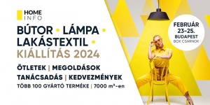 Bútor, Lámpa, Lakástextil Kiállítás 2024 Budapest