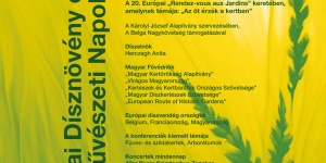 Európai Dísznövény és Kertművészeti Napok 2024. Nemzetközi kiállítás, vásár és konferencia