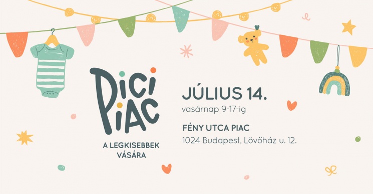 Pici Piac Budapest 2024. A Legkisebbek vására