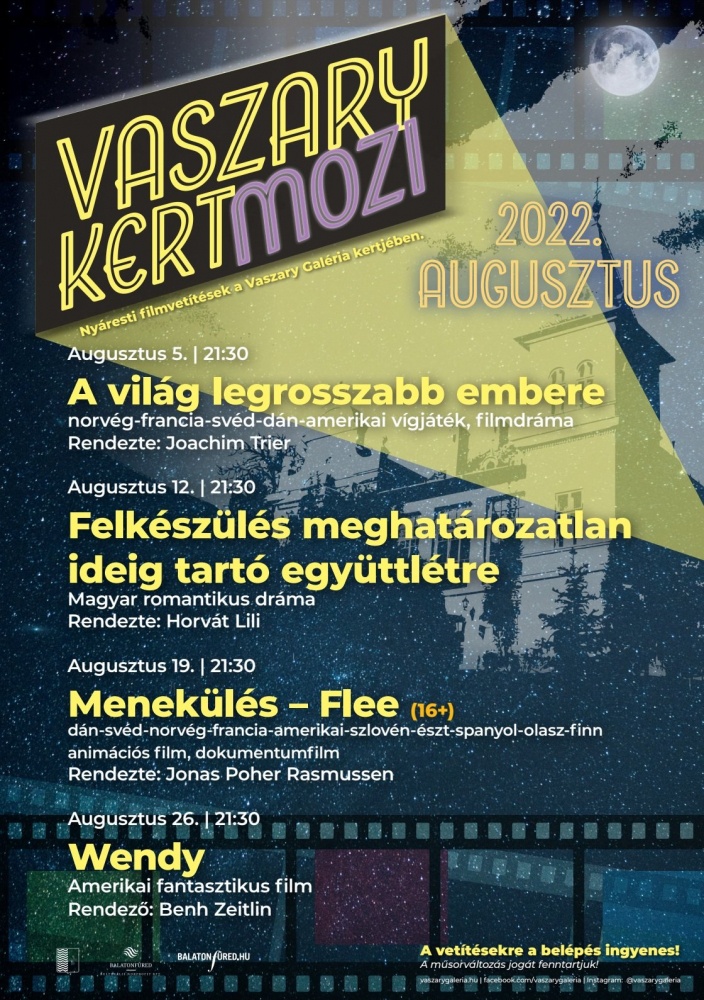 Vaszary Kertmozi Balatonfüred 2022