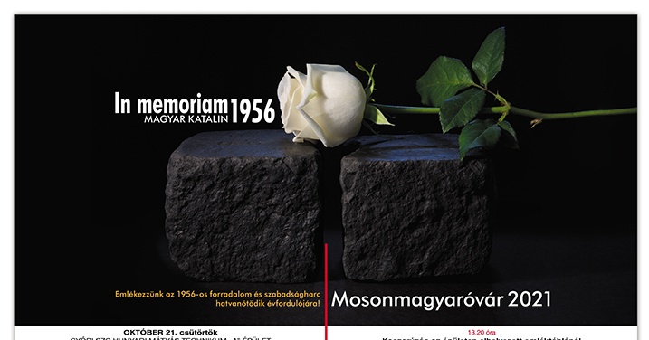 In memoriam 1956 Mosonmagyaróvár 2021