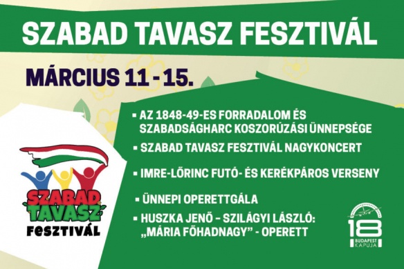 Szabad Tavasz Fesztivál 2022 Budapest