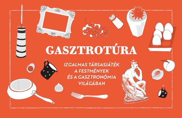 Gasztrotúra-társasjáték a Magyar Nemzeti Galériában