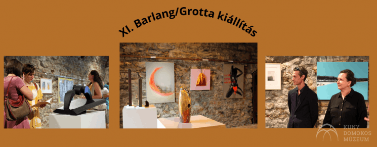 Barlang / Grotta kiállítás 2023 Tata