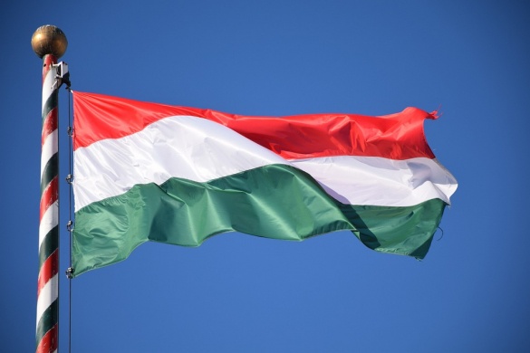 Zászlófelvonás Budapest 2024. március 15. Kossuth tér