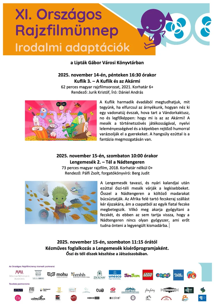 Balatonfüredi könyvtári programok 2025. Események, rendezvények, klubfoglalkozások a a Lipták Gábor Városi Könyvtárban