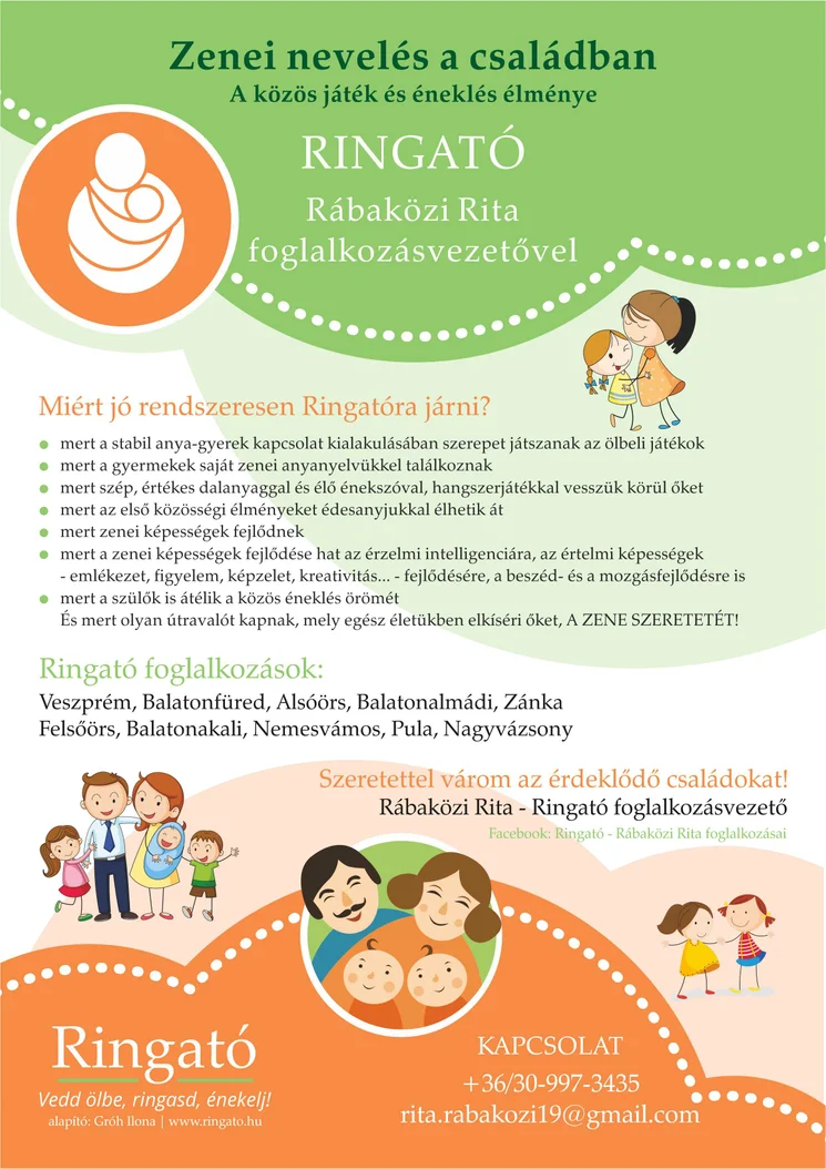 Ringató foglalkozás Balatonfüreden szerdánként a Lipták Gábor Városi Könyvtárban