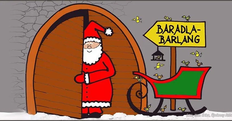 Mikulás-túra Aggtelek