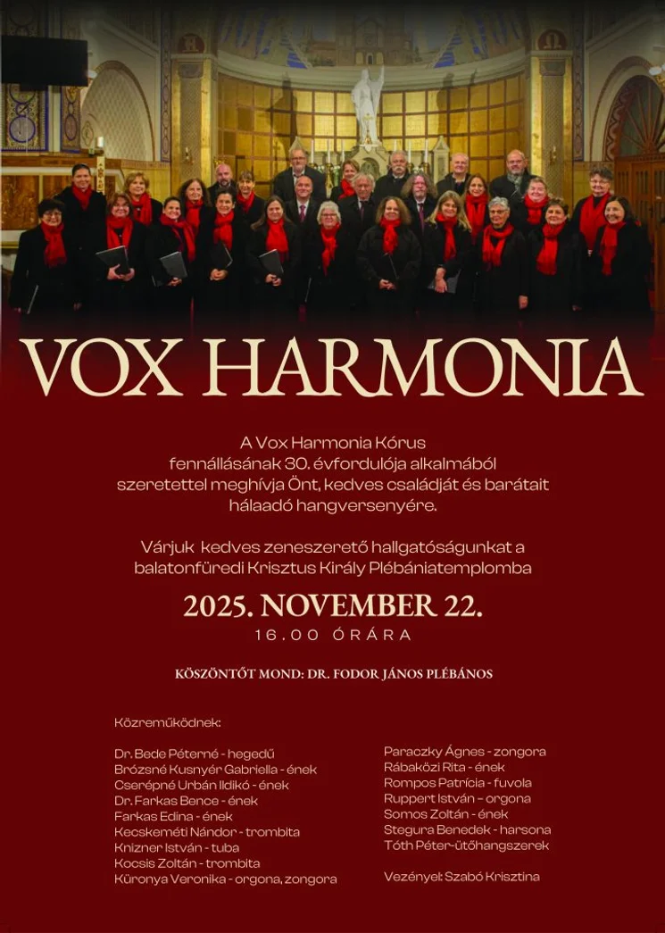 Balatonfüredi komolyzenei koncertek 2025 / 2026