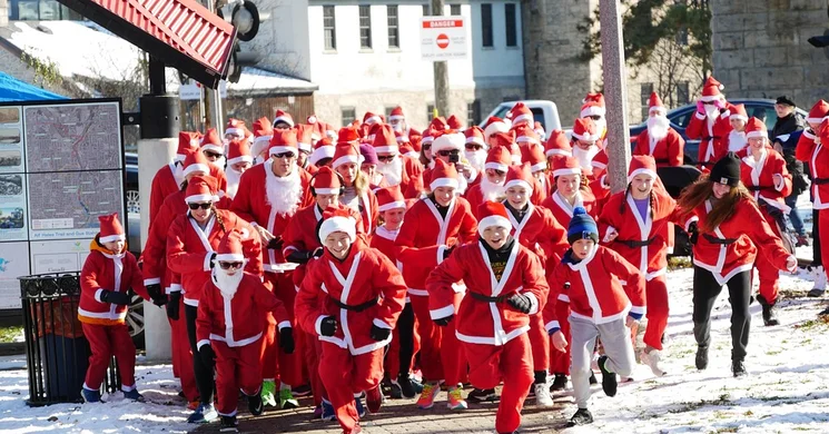 Mikulás-futás Kiskunlacháza