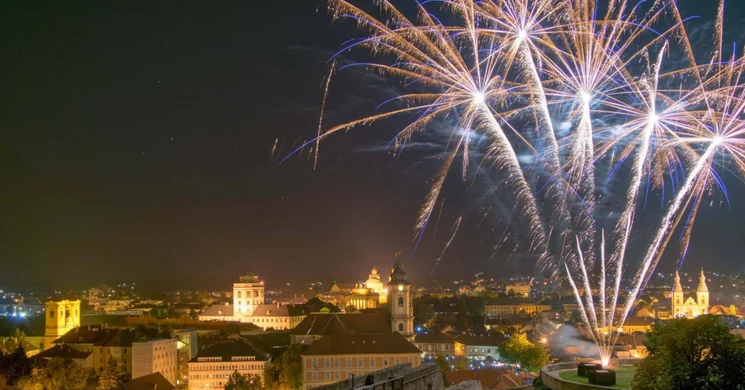 Tűzijáték Eger 2025