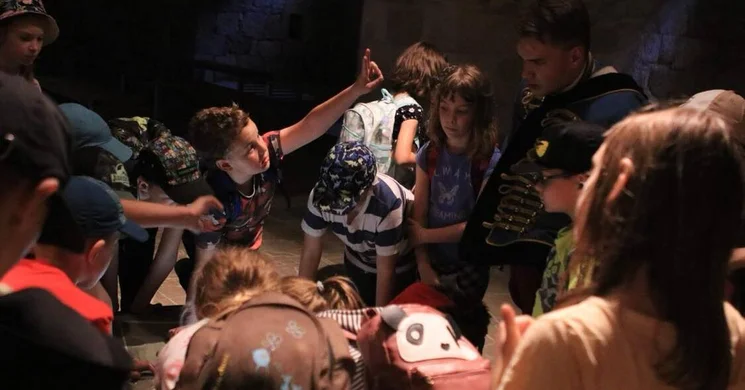 Ügyességi játékok gyerekeknek a komáromi Monostori Erődben