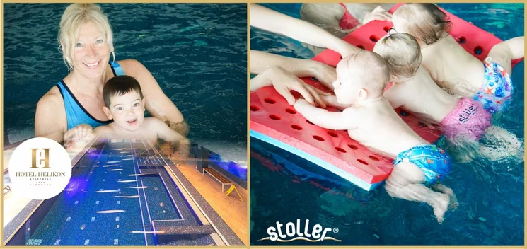 SPA Baba- és ovis úszótábor a Stoller Babaúszó Akadémiával Keszthelyen, a Hotel Helikonban