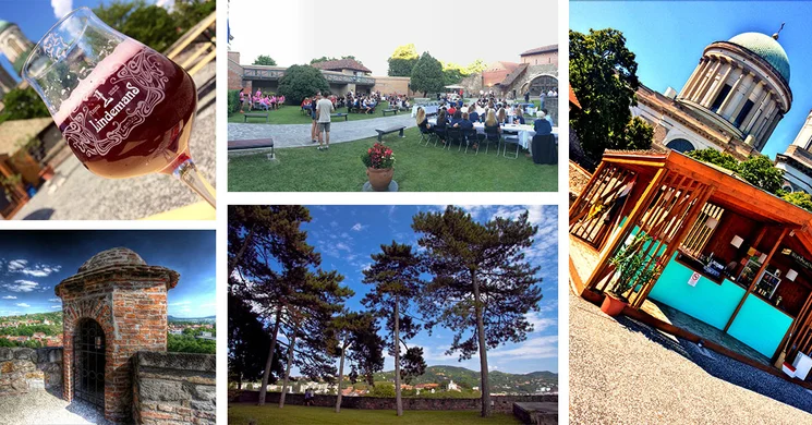 Lipót-terasz és Vár Kávézó Esztergom