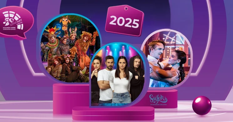 Siófoki Szabadtéri Színház 2025. Koncertek, előadások a Kálmán Imre Szabadtéri Színpadon