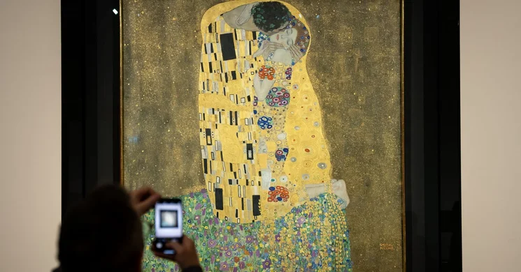 Klimt művészete: a Csók című festmény. Művészeti filmek a filmklub műsorán