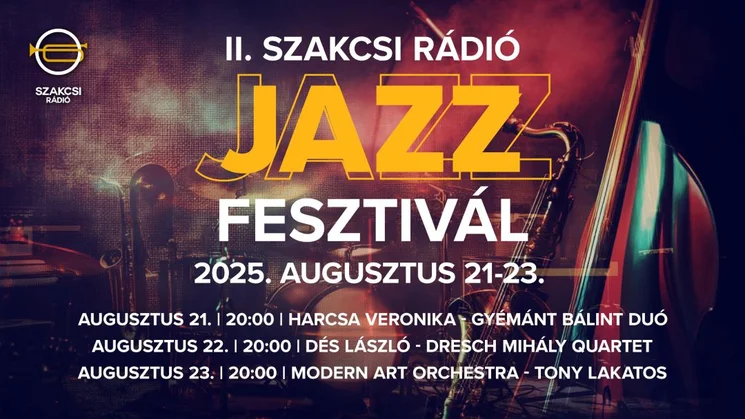Szakcsi Rádió Jazz Fesztivál 2025. Online jegyvásárlás