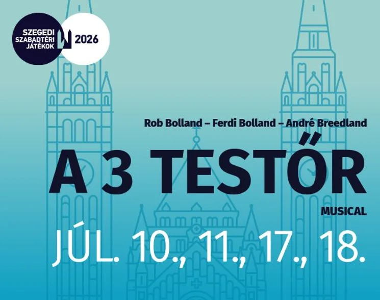 A 3 testőr musical 2026. online jegyvásárlás