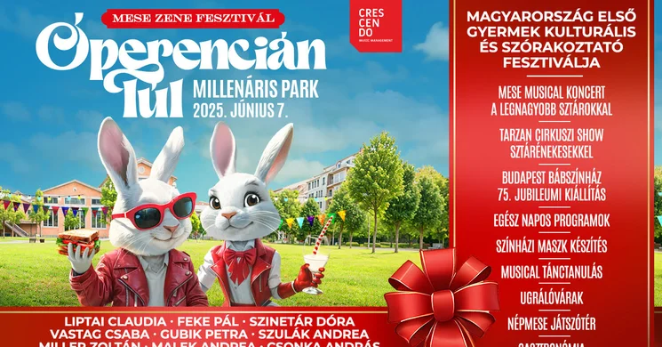 Óperencián túl - Mese Zene Fesztivál 2025 Budapest. Kulturális és szórakoztató fesztivál gyerekeknek