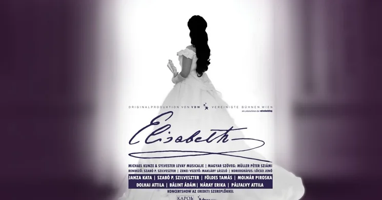 Elisabeth koncertshow. Online jegyvásárlás