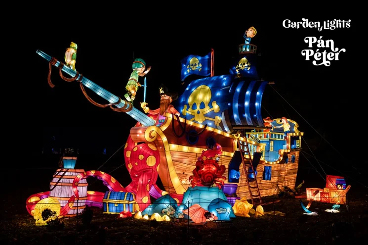 Garden of Lights Budapest 2025. Pán Péter multimédia-kiállítás, online jegyek