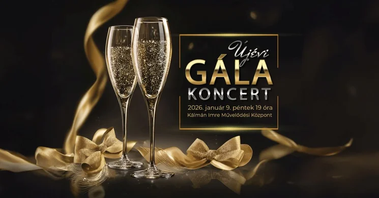 Siófoki újévi koncert 2026. Újévi Gálakoncert a Kálmán Imre Művelődési Központban, online jegyvásárlás