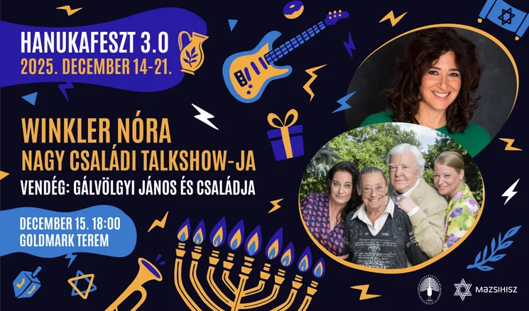 Hanukafeszt 2025 Budapest