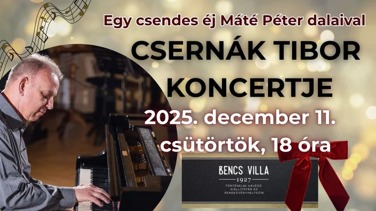 Bencs Villa programok 2025 / 2026. Online jegyvásárlás