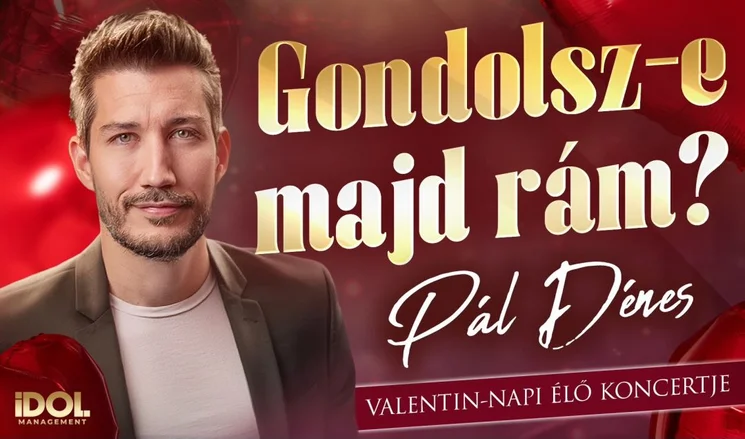 Pál Dénes koncert 2026. Online jegyvásárlás