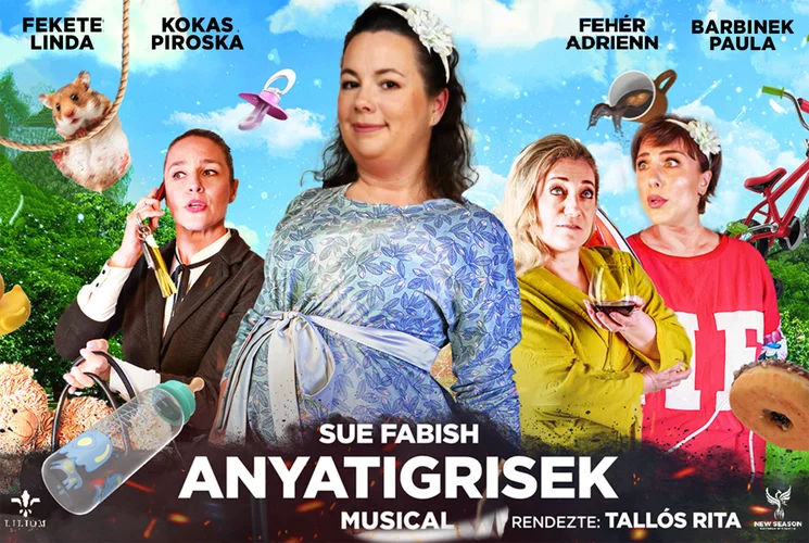 Anyatigrisek musical 2026 - Előadások, online jegyvásárlás