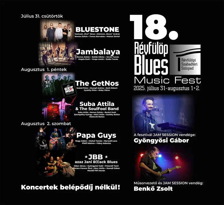 Révfülöp Blues 2025