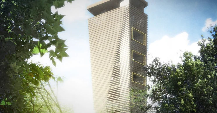 Naplás-tavi kilátó Cinkotai parkerdő