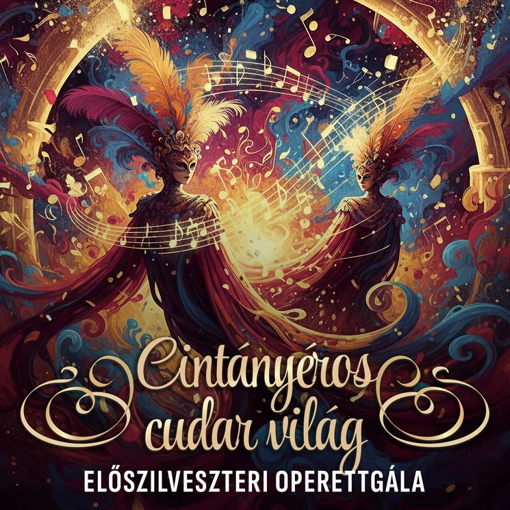 Veresegyház előszilveszteri program 2025. Cintányéros cudar világ - operettgála Veres 1 Színház