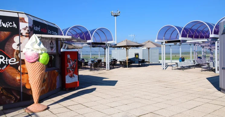 Kilátóterasz Liszt Ferenc Repülőtér Budapest