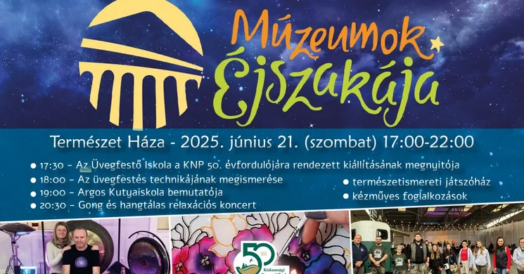 Múzeumok Éjszakája a Kiskunsági Nemzeti Parkban 2025