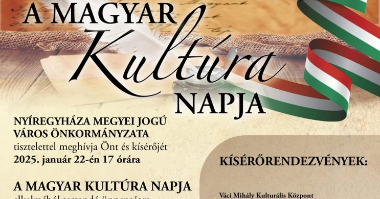 Magyar Kultúra Napja Nyíregyháza 2025