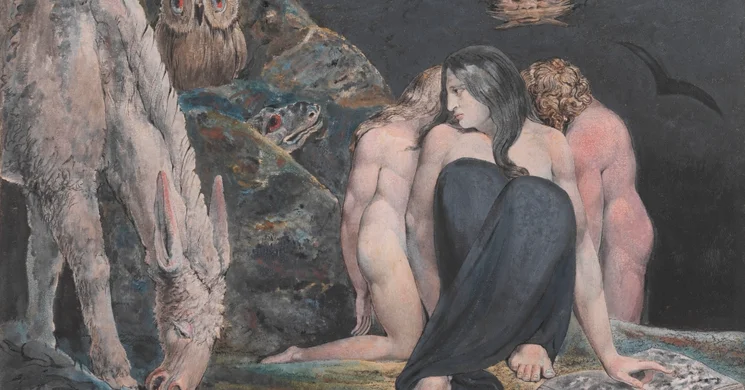 William Blake kiállítás 2025 Budapest. Menny és Pokol házassága – William Blake és kortársai a Szépművészeti Múzeumban